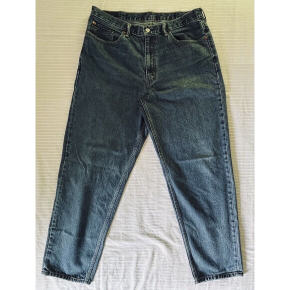 Levi's 560 Comfort Fit Jeans Men's Size 38x34 Blue Denim Pants - Picture 1 of 7